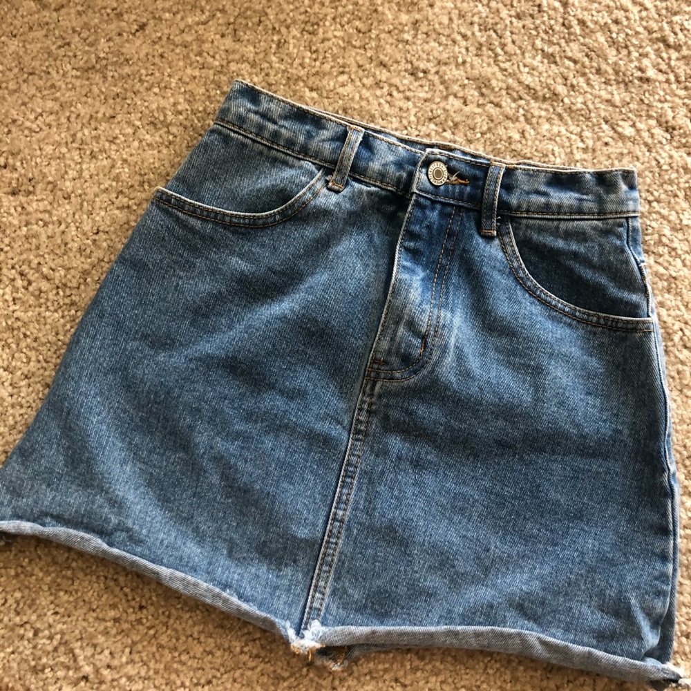 Denim skirt
